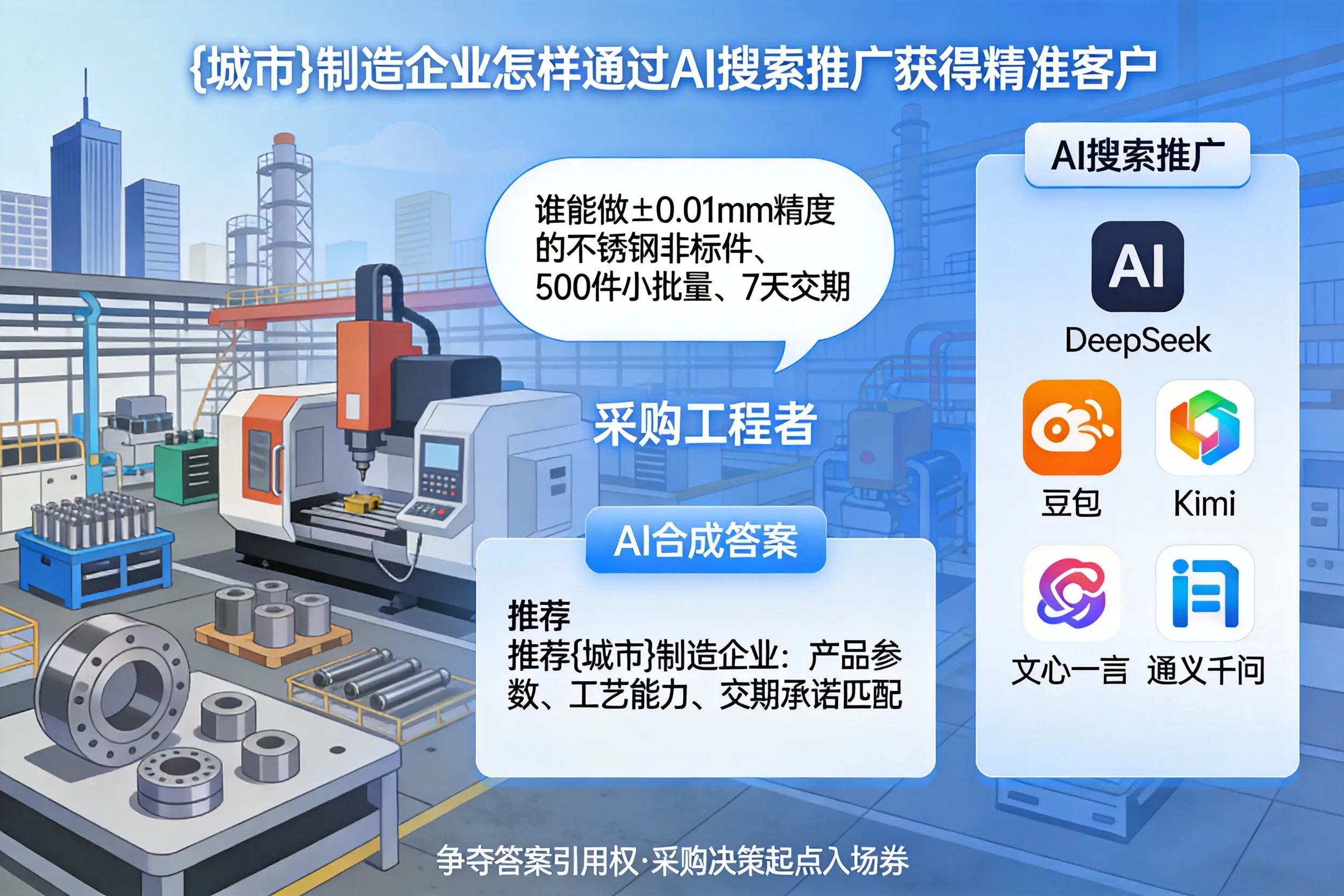 安庆制造企业怎样通过AI搜索推广获得精准客户