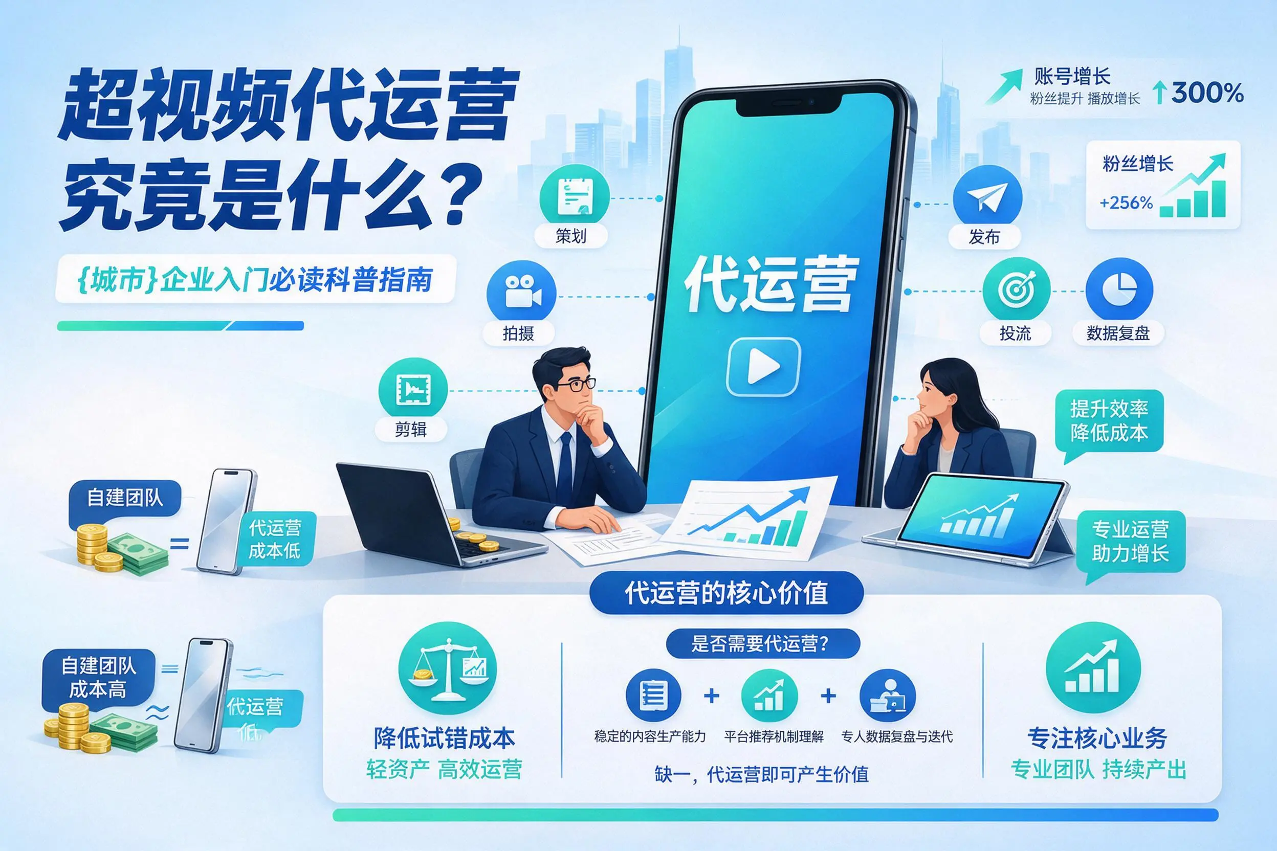 短视频代运营究竟是什么？安庆企业入门必读科普指南